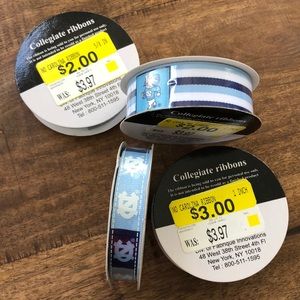 New UNC Chapel Hill Grosgrain ribbon